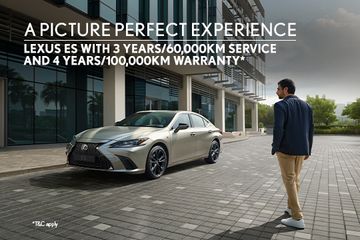 Enjoy exclusive benefits with the Lexus ES