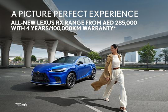 Enjoy exclusive benefits with the Lexus RX