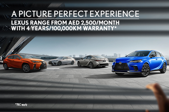 Enjoy exclusive benefits with the Lexus range