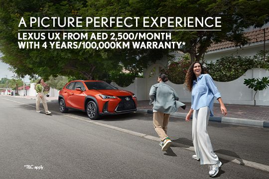 Enjoy exclusive benefits with the Lexus UX
