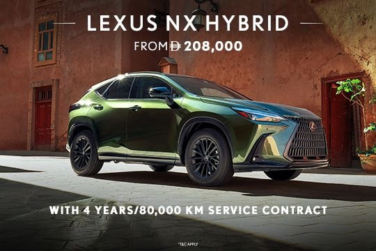 Experience sophistication and innovation With the Lexus NX Hybrid
