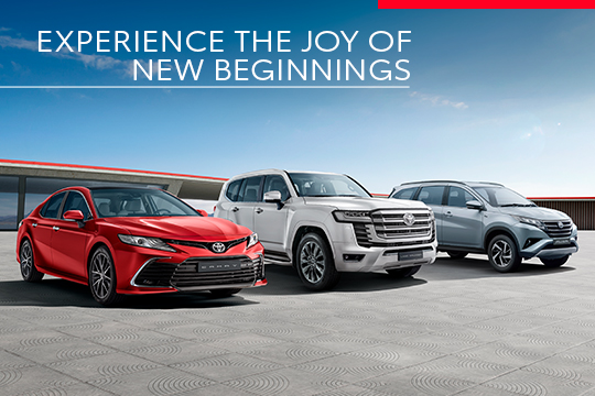Best New Toyota Car Deals in the United Arab Emirates | Toyota