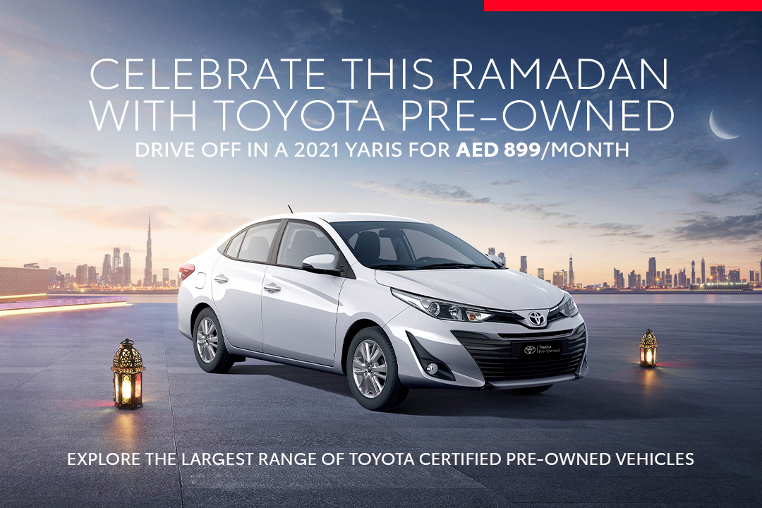 Drive off this Ramadan with Toyota Yaris