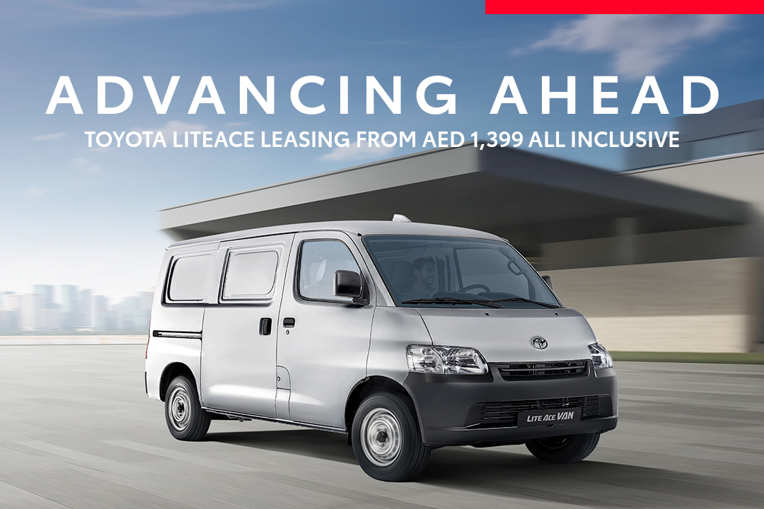 Advancing ahead with Toyota LiteAce for business.