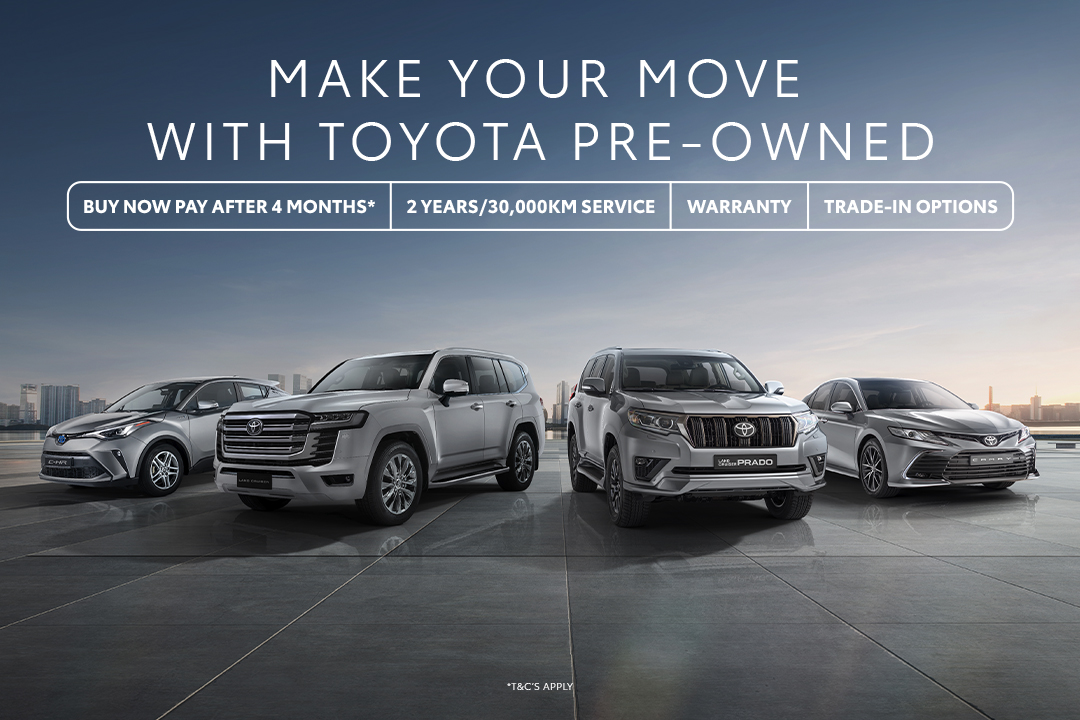 Make Your Move with Toyota Pre-Owned