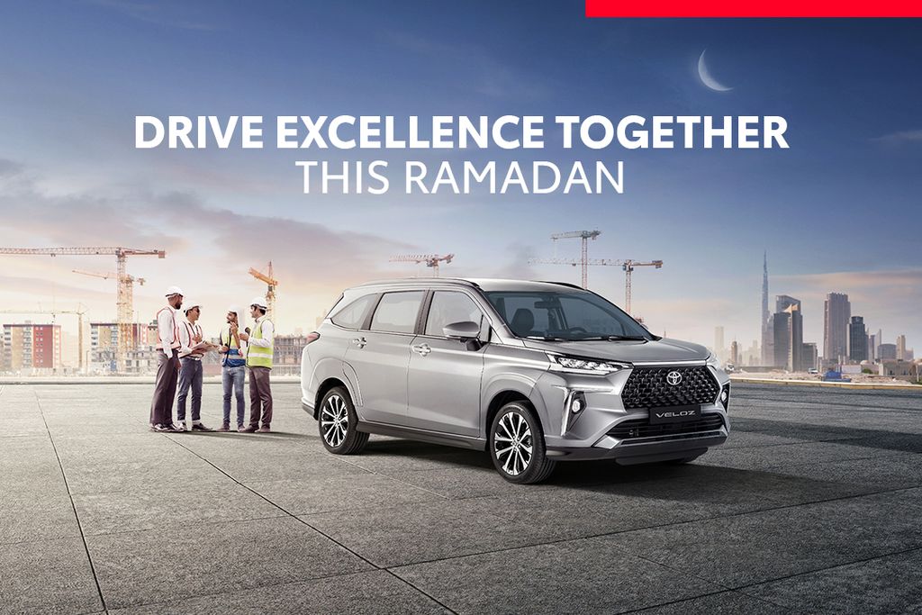 Drive excellence together with Toyota Veloz