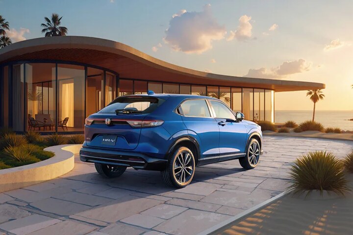 Rear view of Honda HR-V