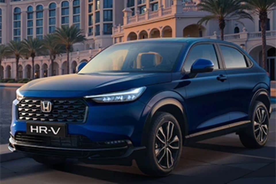 Side view of Honda HR-V