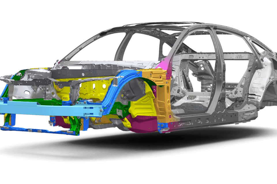 honda accord chassis with The Advanced Compatibility Engineering™ (ACE™)