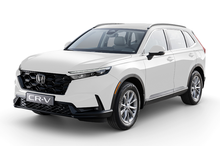 An image of Honda CR-V exterior white colour
