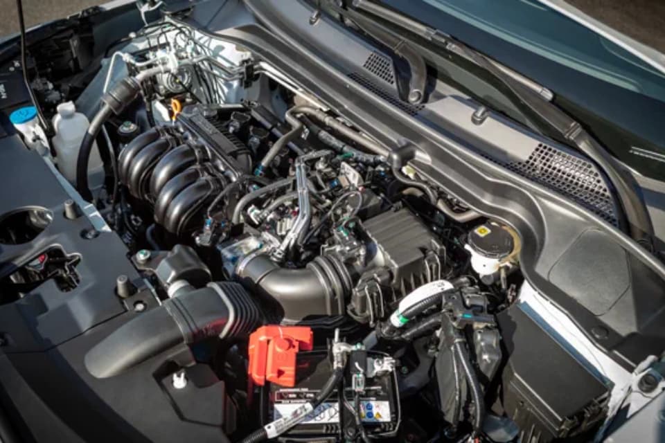 car engine bay