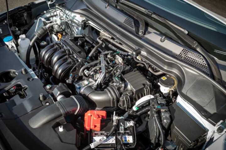 car engine bay