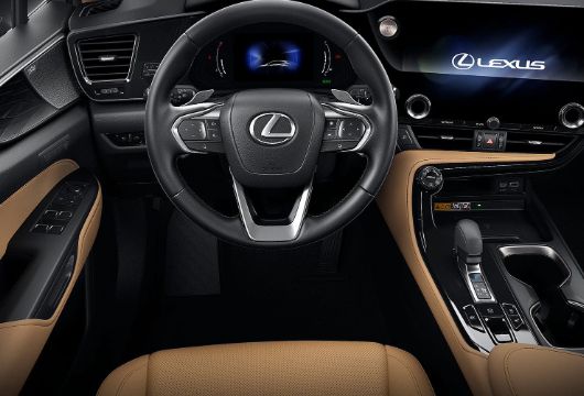 Lexus NX 2025 Cockpit based on the TAZUNA Concept