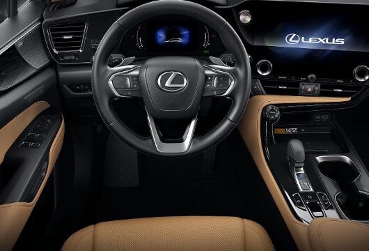 Lexus NX 2025 Cockpit based on the TAZUNA Concept