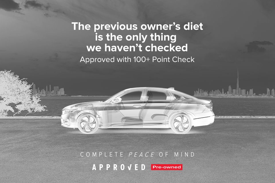 Pre-Approved Honda with 100+ Point Check