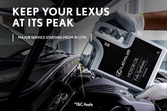 Keep Your Lexus at its Peak