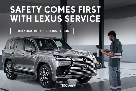 Safety Comes First with Lexus Service