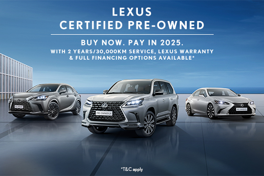 Embark on a journey into extravagance with the Certified by Lexus Pre-Owned line-up.