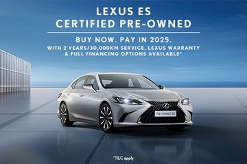 Refine your drive with the Certified by Lexus Pre-Owned ES.