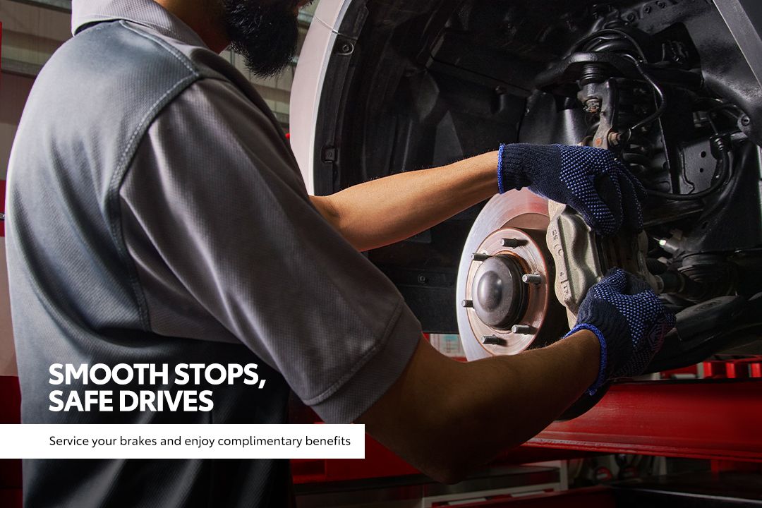 Brake with confidence and get more with your service