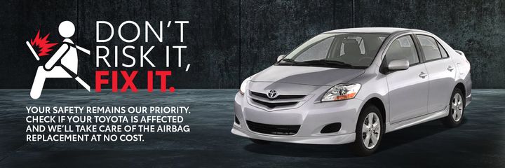 Check your vehicle for the Takata Safety Recall