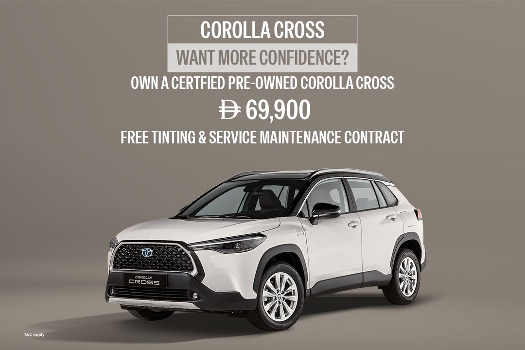 Certified for Peace of Mind: Exclusive Offers on the Pre-owned Corolla Cross