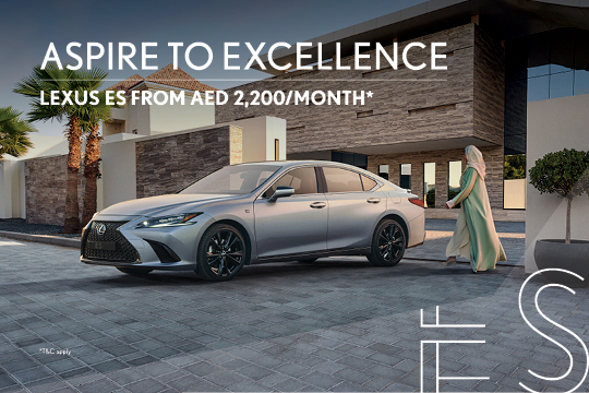 Aspire to excellence with the Lexus ES