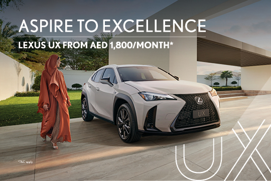 Aspire to excellence with the Lexus UX