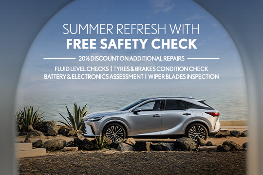 Get your Lexus summer-ready