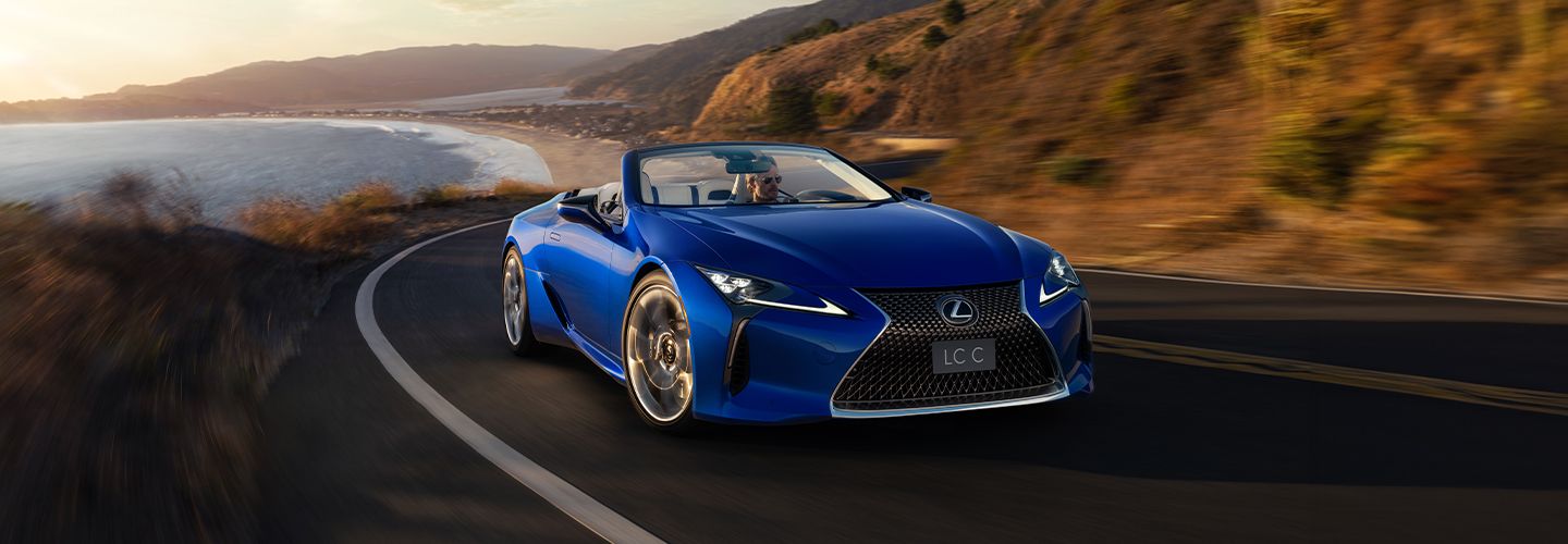 The New Lexus LC Convertible Open Roof Coupe 2024 | Lexus UAE
