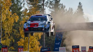 Toyota celebrates sixth win in WRC season at Rally Finland
