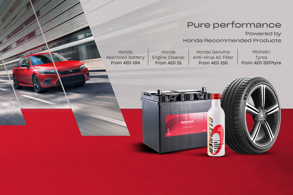 Power Your Performance With Honda Products