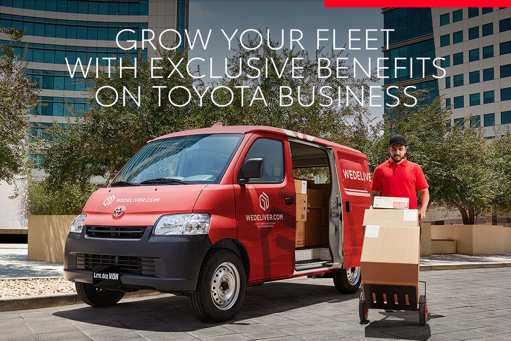 Grow your business with exclusive benefits on Toyota LiteAce