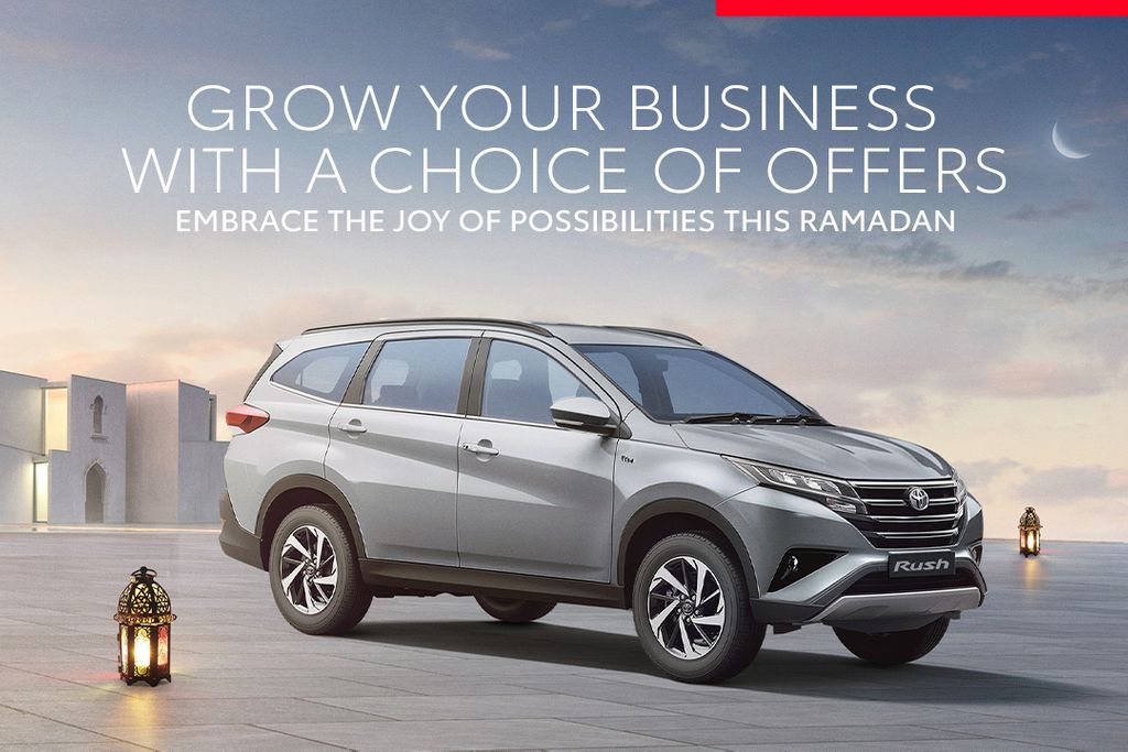 Embrace the joy of possibilities with the Toyota Rush