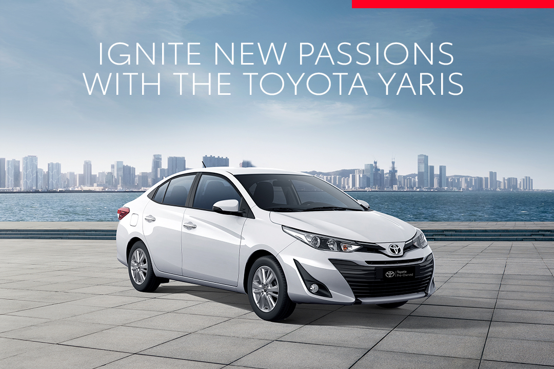 Ignite new passion with the Toyota Yaris