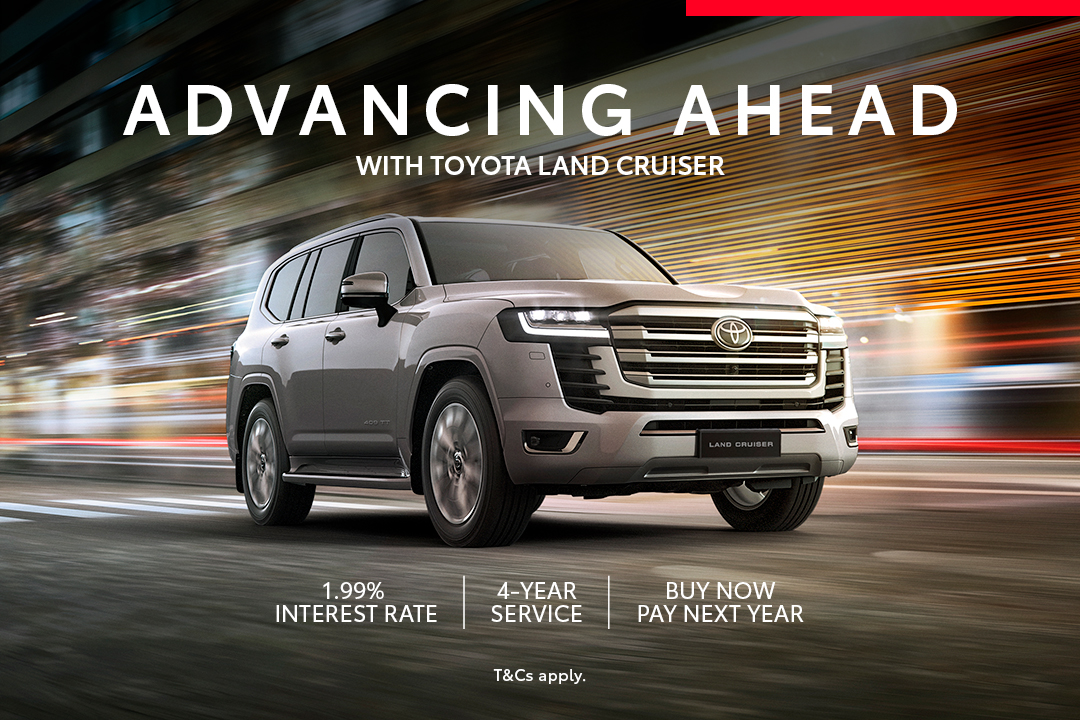 Advancing ahead with the Toyota Land Cruiser VXR