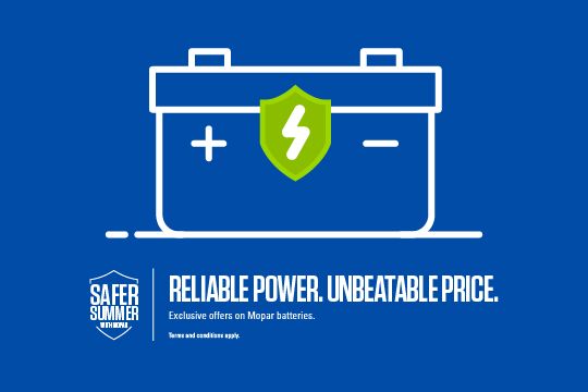 MOPAR Batteries Offer