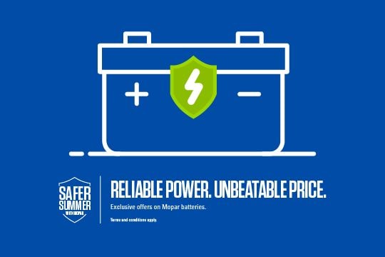 MOPAR Batteries Offer