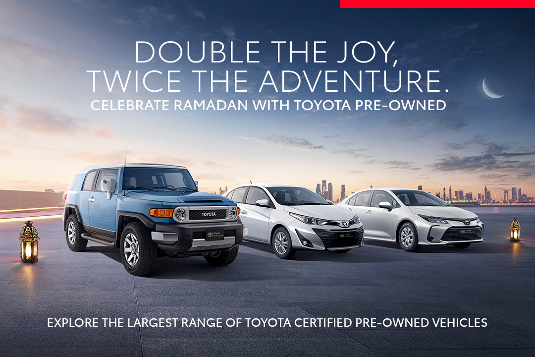 Celebrate Ramadan with Toyota Pre-Owned