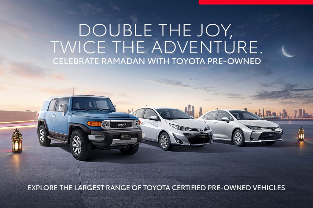 Celebrate Ramadan with Toyota Pre-Owned