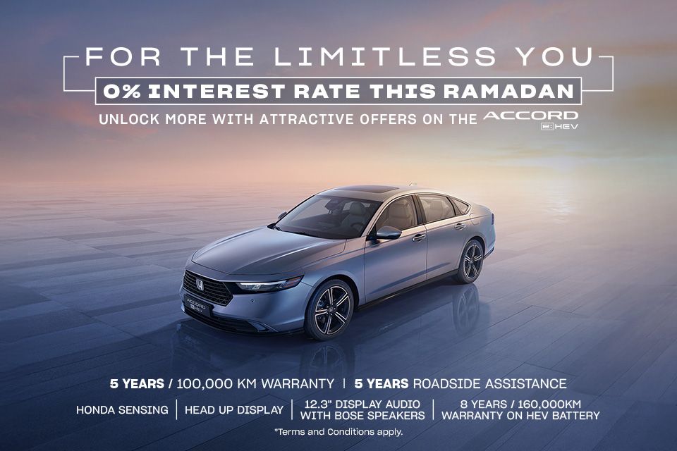 Accord e:HEV Ramadan Offer