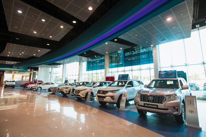Toyota Car Showroom in Ajman | Toyota