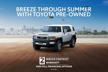 Breeze Through Summer With The Toyota Pre-Owned FJ Cruiser