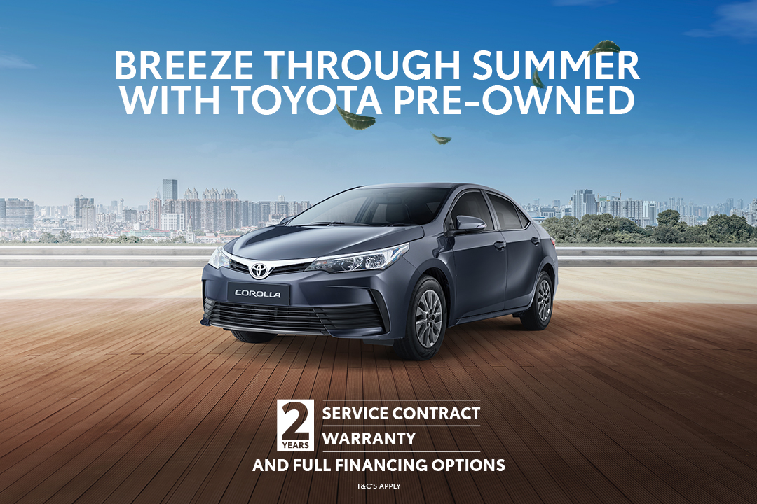 Breeze Through Summer With The Toyota Pre-Owned Corolla