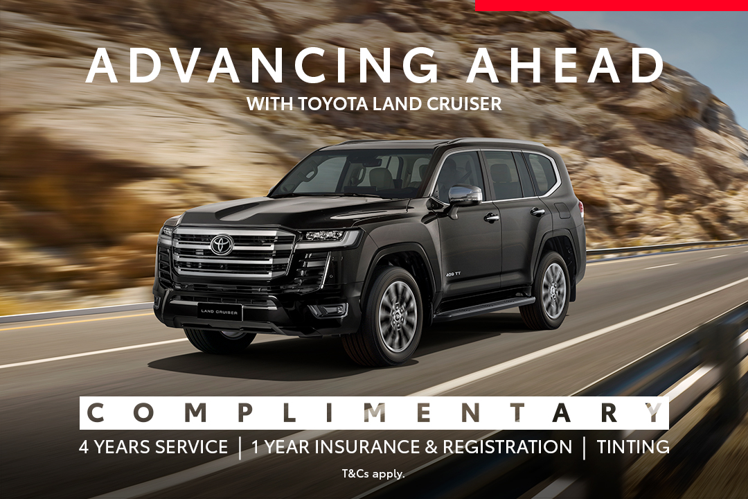 Advancing ahead with the Toyota Land Cruiser VXR