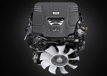 V6 twin-turbo engine