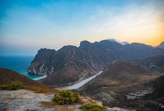 منظر جبال خلاب