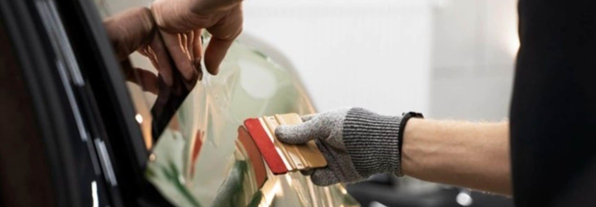 Car window tinting in Dubai