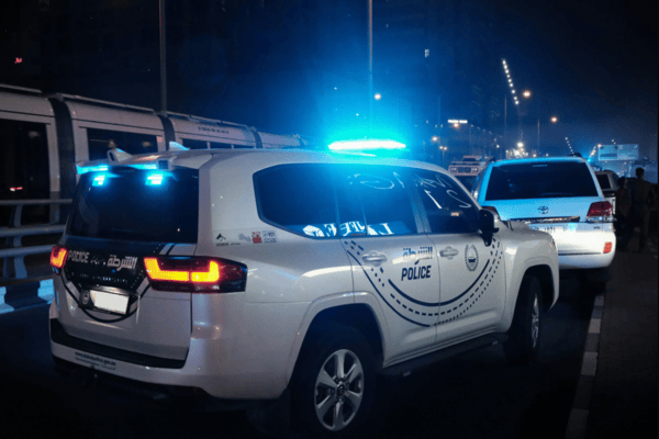 UAE police car