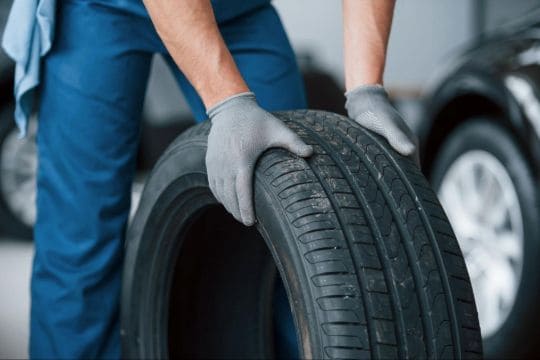Jeep car on top of mountain